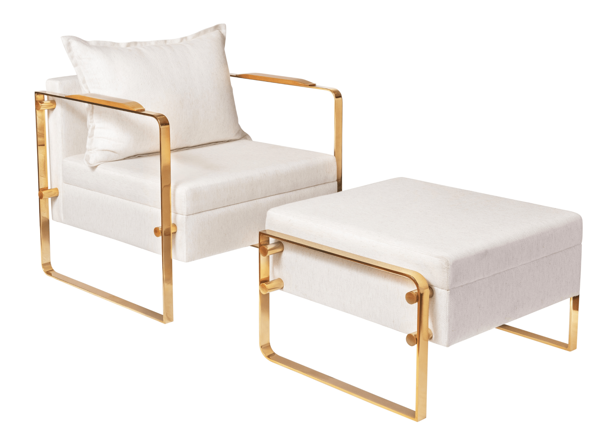 Poltrona Ari Com Puff