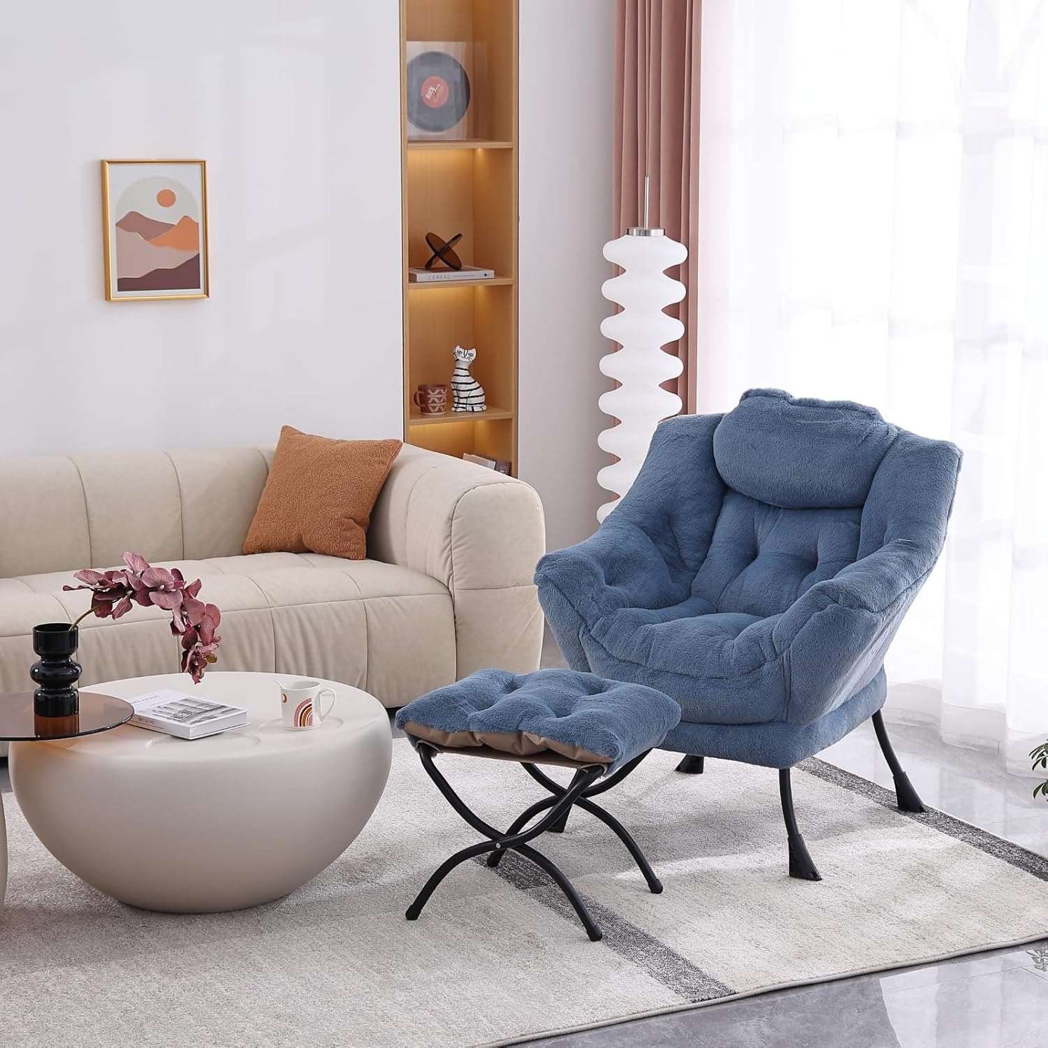 Poltrona Comfort Sky + Descanso de Pés