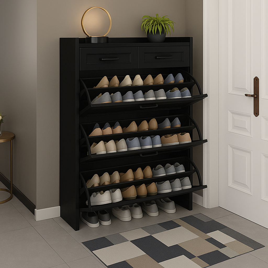 Sapateira Safira de 4 Portas Home Design®️