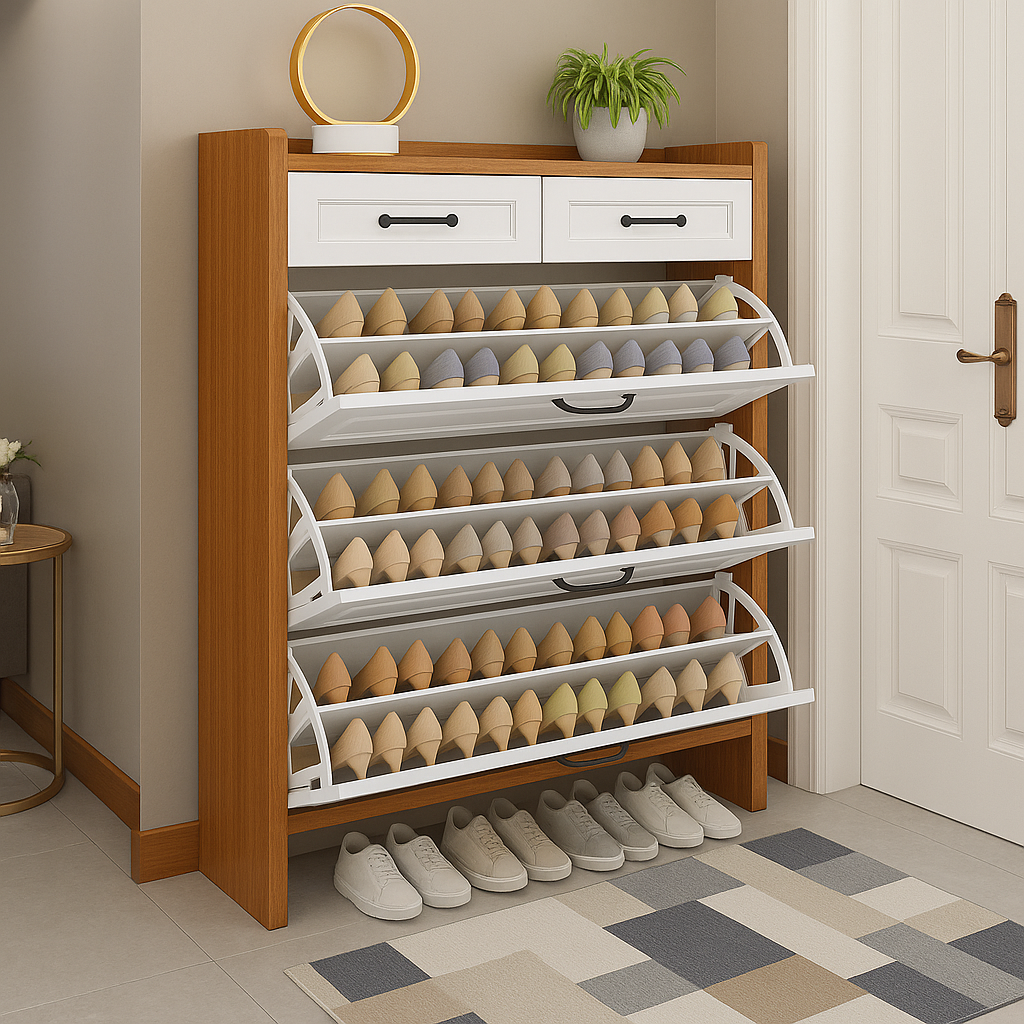 Sapateira Safira de 4 Portas Home Design®️