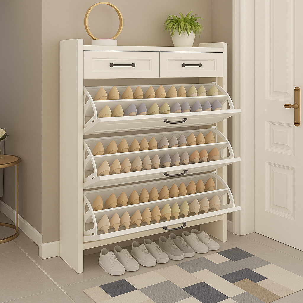 Sapateira Safira de 4 Portas Home Design®️