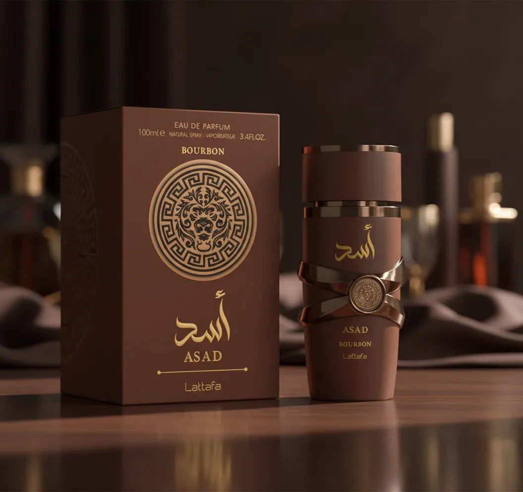 Combo Asad Bourbon Lataffa Eau de Parfum – 100ml – Masculino + Asad Bourbon Isabelle Hidratante- 200ml