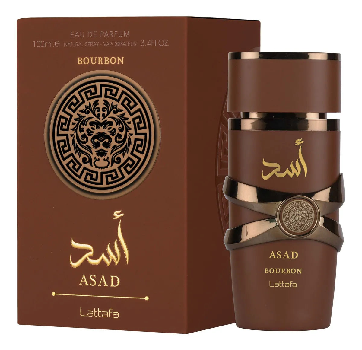 Combo Asad Bourbon Lataffa Eau de Parfum – 100ml – Masculino + Asad Bourbon Isabelle Hidratante- 200ml