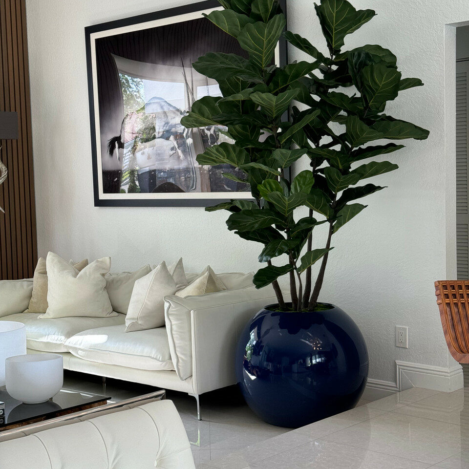 Coleção Plantas Artificiais Ultra Realista + Vaso Home Design®️