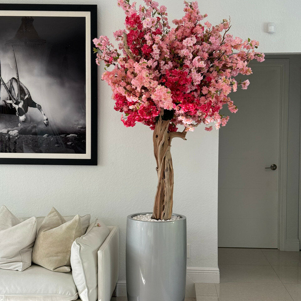 Coleção Plantas Artificiais Ultra Realista + Vaso Home Design®️