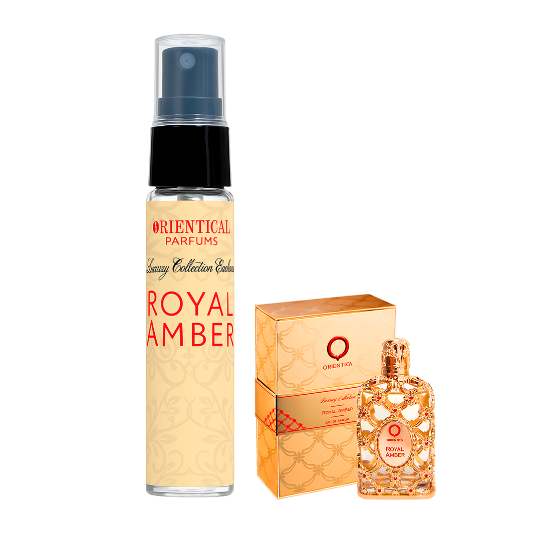 Perfume árabe Royal Amber - Alta Fixação - 15ml