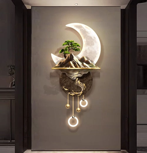 Luminária Bonsai LED 3D Home Design®️