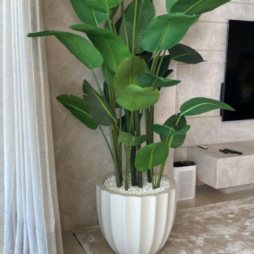Coleção Plantas Artificiais Ultra Realista + Vaso Home Design®️