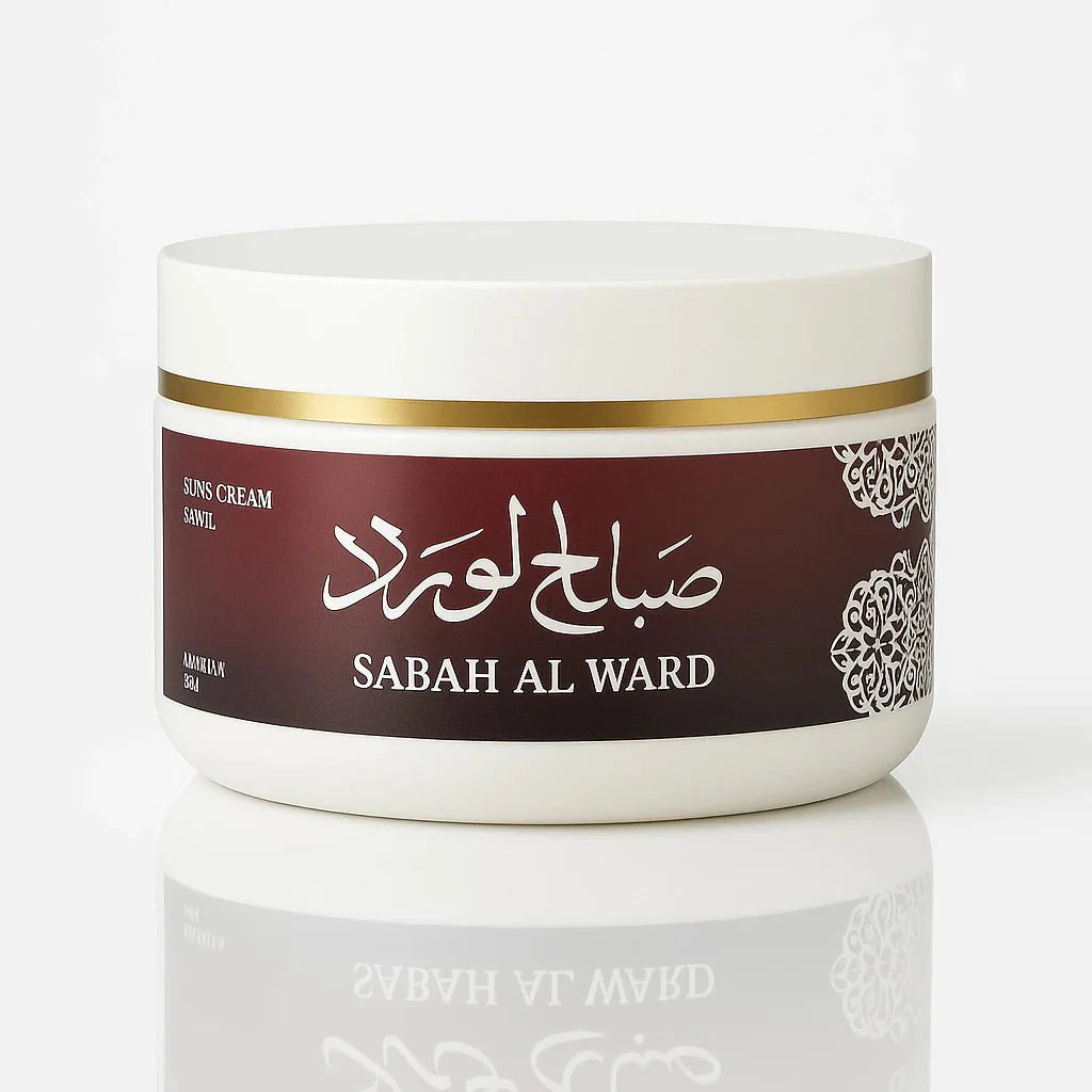 Creme Hidratante Corporal Sabah Al Ward 250ml Árabe