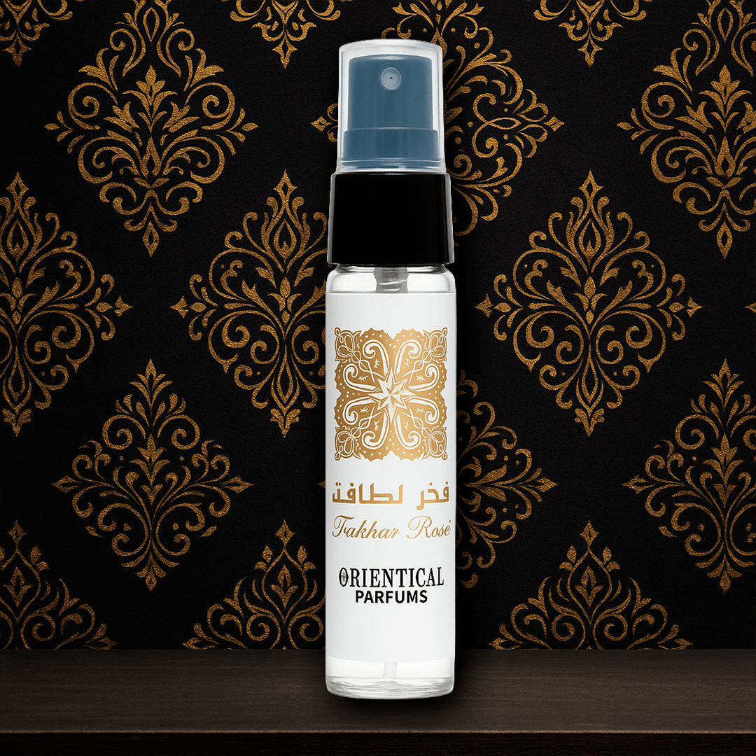 Perfume árabe Fakhar Rose - Alta Fixação - 15ml